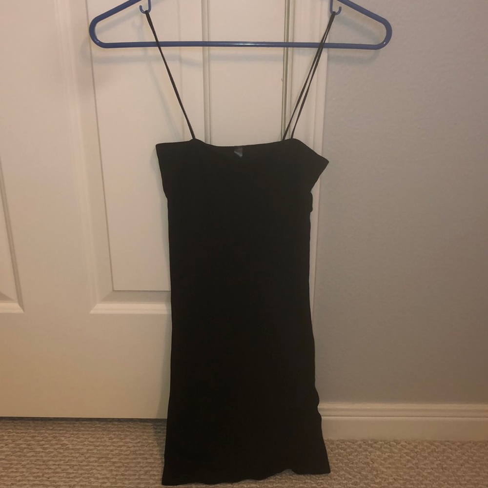 Urban outfitters little black strappy dress